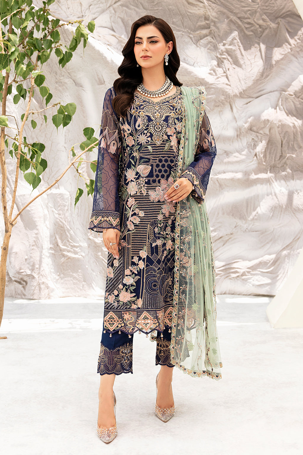 Ramsha | Luxury Lawn 24 | L-1202 main image 0